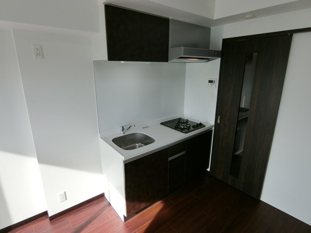 キッチン　２口システムキッチンです