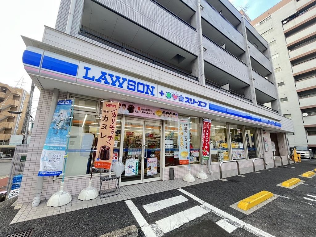 コンビニ　ローソン・スリーエフ北松戸店（コンビニ）まで80m