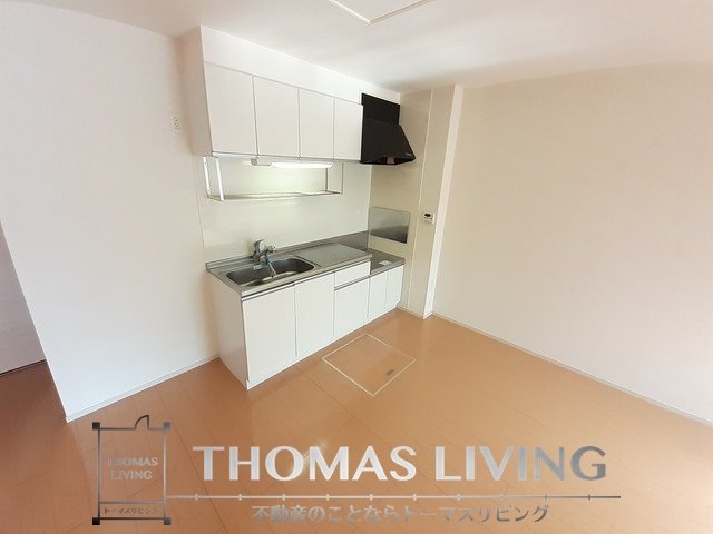 キッチン　コンロ設置可。お好きなコンロを設置ください。