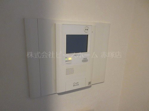 セキュリティ　モニター付きインターホン