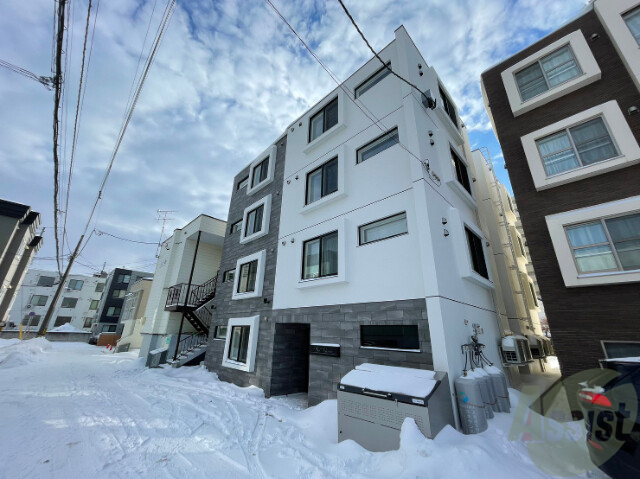 建物外観　札幌市北区北三十七条西「Ｍｔｅｅｌ西麻生」