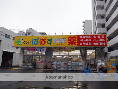 ドラックストア　どらっぐぱぱす石原店（ドラッグストア）まで296m