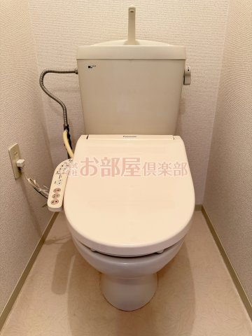 トイレ　ゆったりとした空間のトイレです