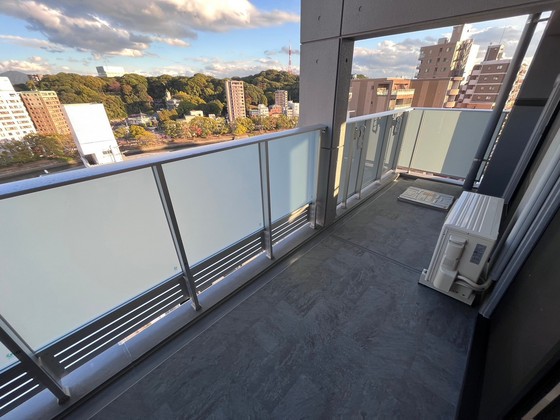 バルコニー　※別部屋の写真です