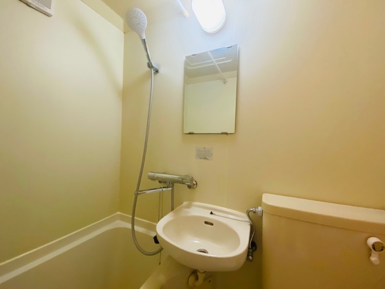 洗面設備　※別号室の写真です