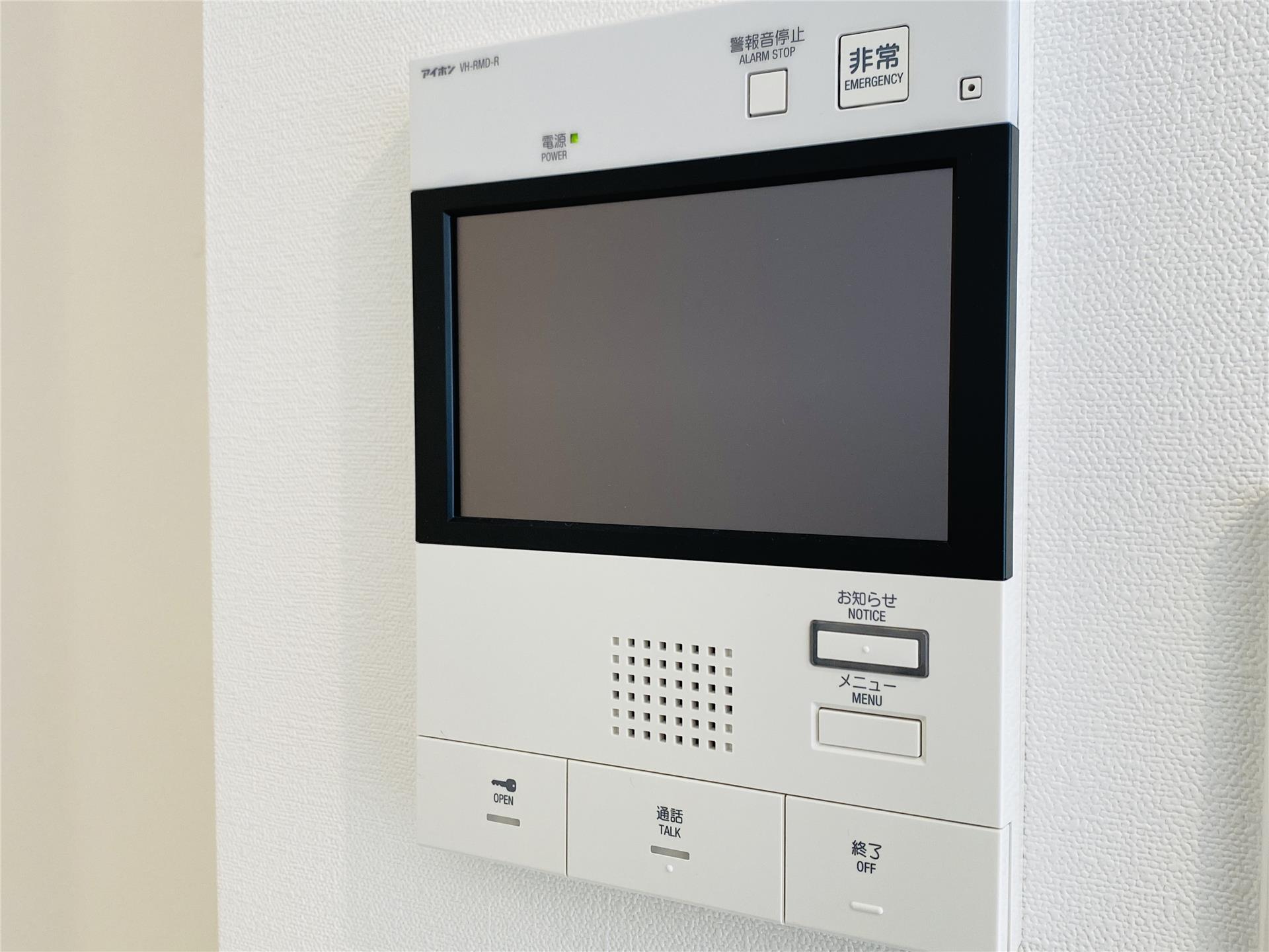 セキュリティ　※同物件同タイプ別室の写真です