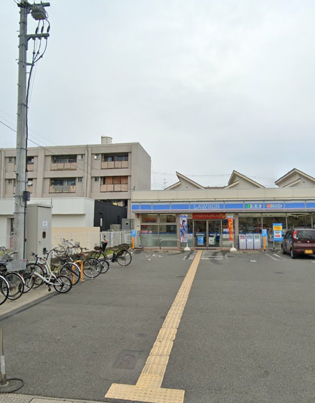 コンビニ　ローソン東大阪花園東町店（コンビニ）まで907m