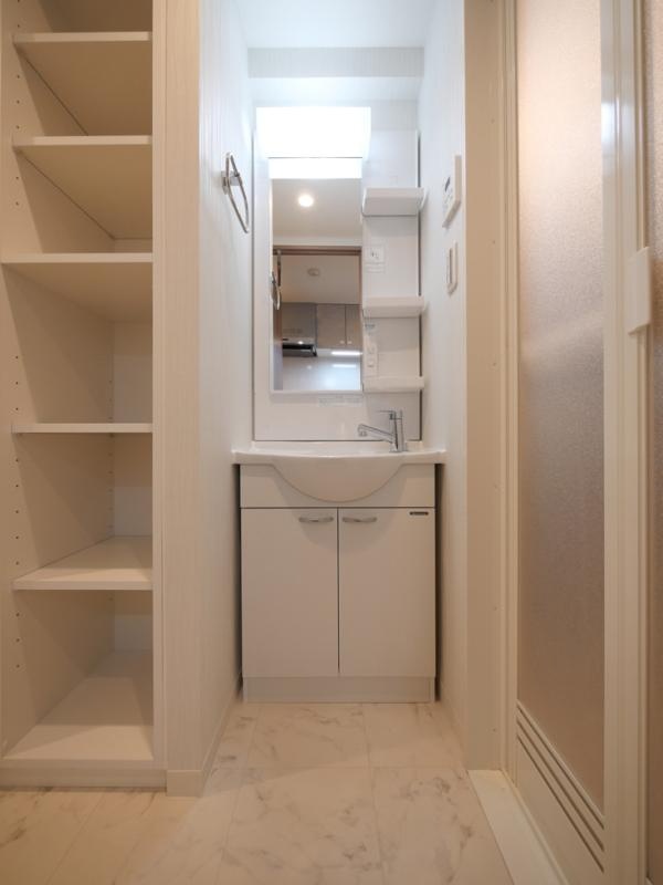 洗面設備　※別号室1K間取りの内装参考画像