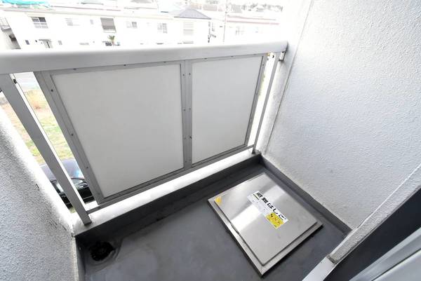 バルコニー　ビレッジハウスの同一物件・同一タイプの間取りの写真です