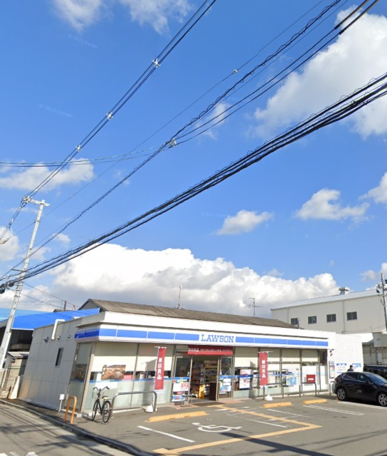 コンビニ　ローソン東大阪楠根二丁目店・街のホットステーション（コンビニ）まで636m