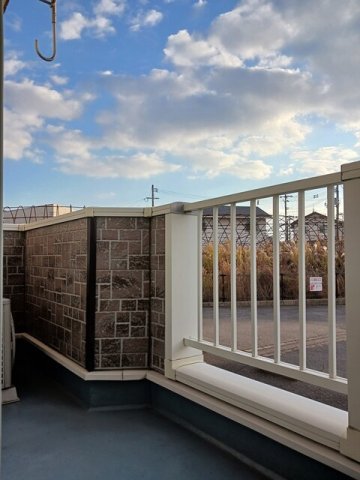 バルコニー　バルコニー付きです