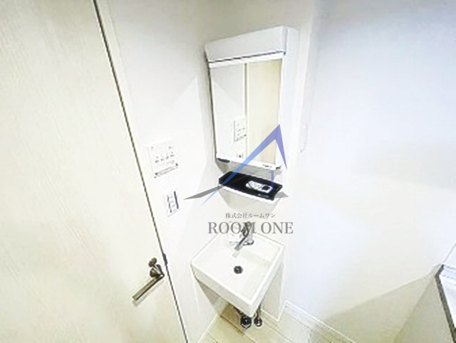 洗面設備　洗面台です。