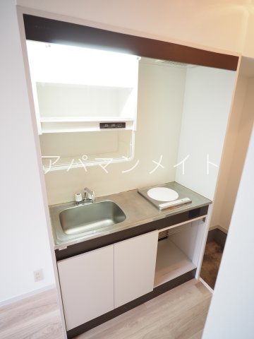 キッチン　IHコンロ１口付き