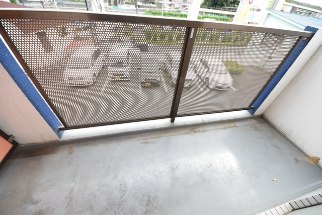 バルコニー　～今日は干すぞー～