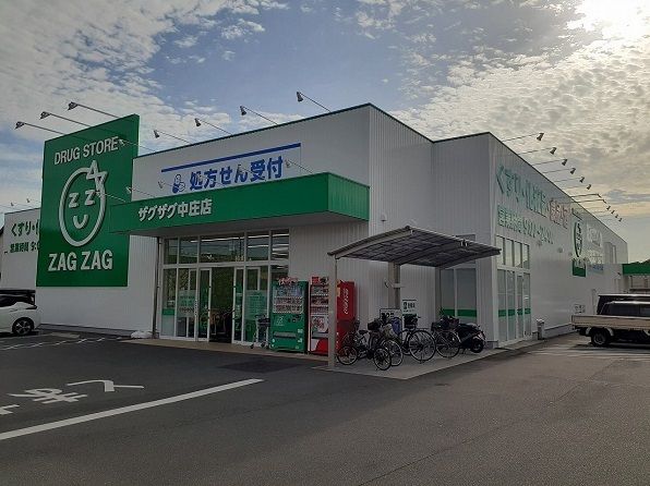 ドラックストア　ザグザグ中庄店（ドラッグストア）まで600m