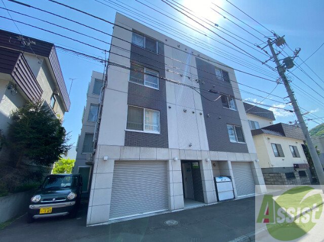 建物外観　札幌市中央区南７条西「ロワシャルマン」
