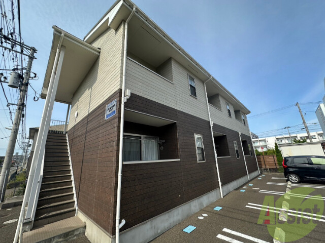 建物外観　仙台市宮城簿区新田東２丁目　エアフォルク新田東２番館