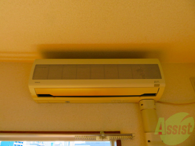 その他設備　エアコンが付いて、夏も快適に過ごせますね。