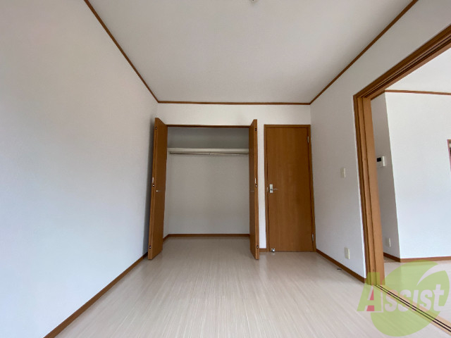 収納　クロゼットがついています。沢山収納できそう。