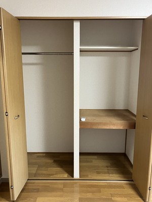 収納　別号室の写真使用