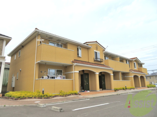 建物外観　泉区松森字明神「ラティエＭＫII」