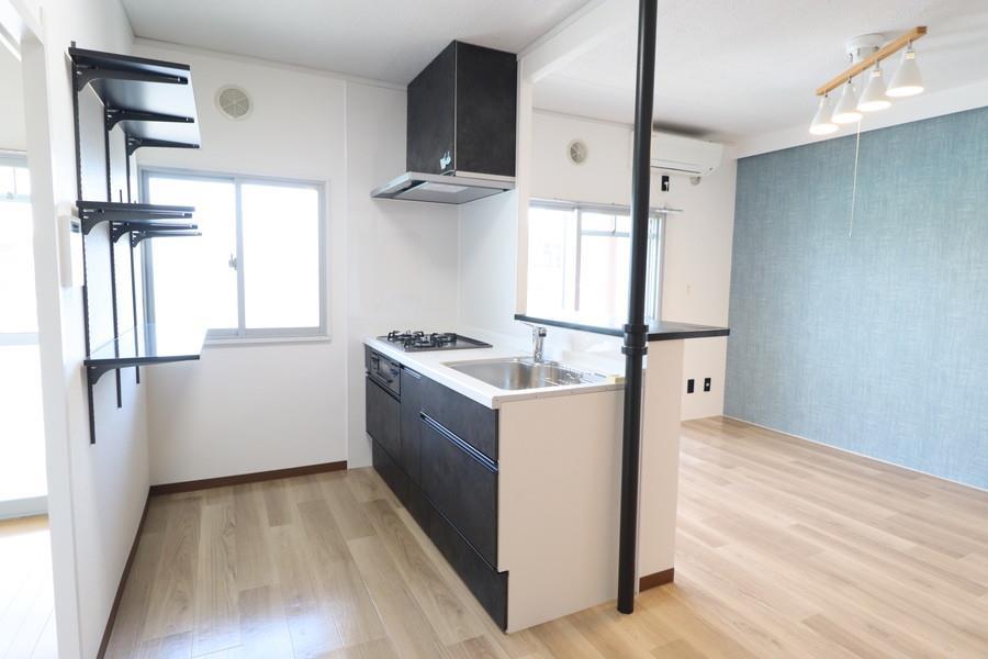 居室・リビング　同じ間取りの別部屋です。
