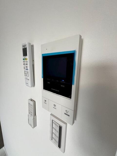 セキュリティ　モニター付きインターホンです
