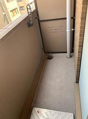 バルコニー　別部屋参考画像です