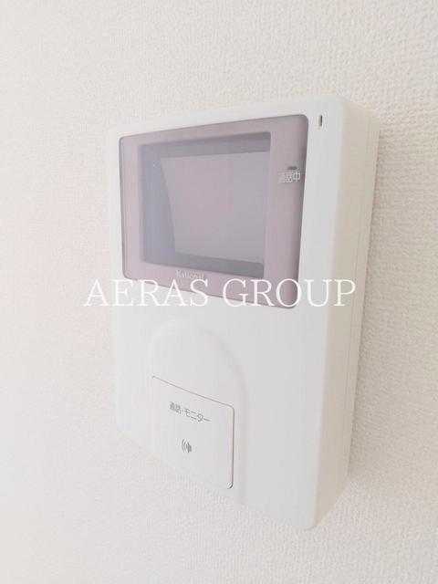セキュリティ　モニター付きインターホン
