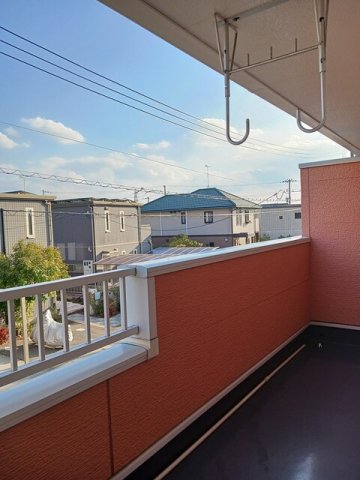 バルコニー　広々としたバルコニーです
