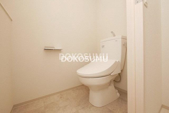 トイレ　毎日使う場所だからこそ、心地よさと清潔感にこだわりました。