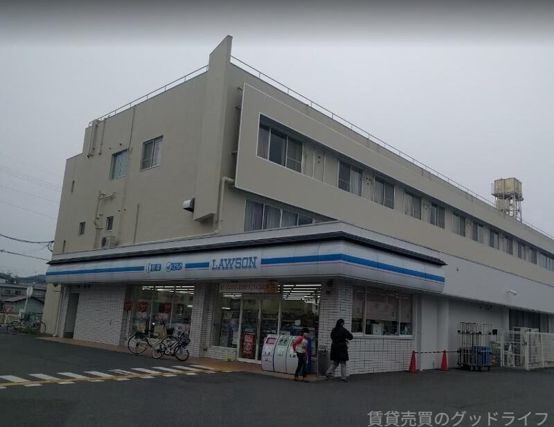 コンビニ　ローソン太秦荒木町店（コンビニ）まで498m