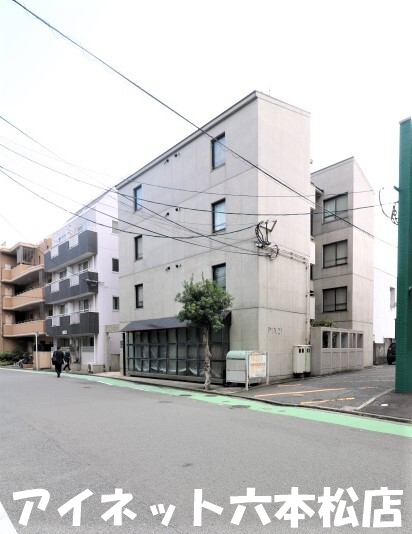 建物外観　都市ガス仕様の1R物件です。