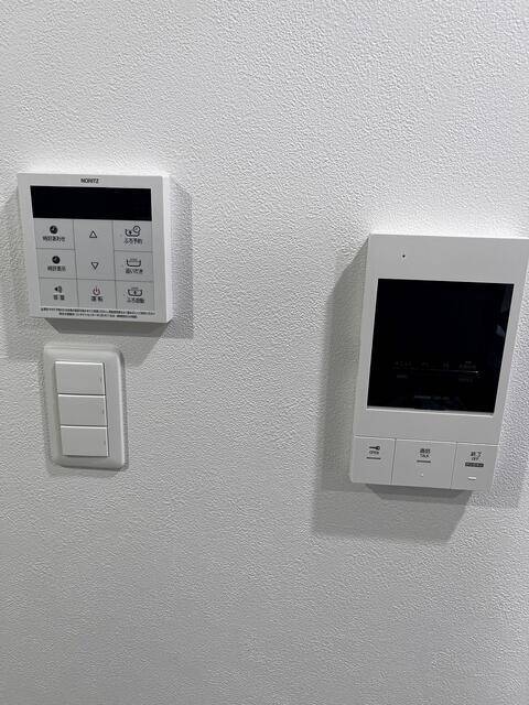セキュリティ　モニタ付きインターホンです