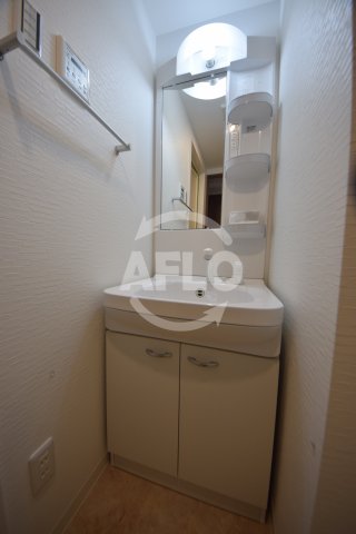 洗面設備　Garden House 新今里　独立洗面台