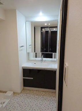 洗面設備　写真は同タイプ住居です。