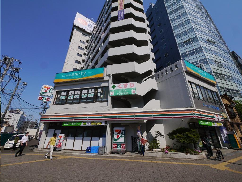コンビニ　セブンイレブン仙台花京院店（コンビニ）まで455m
