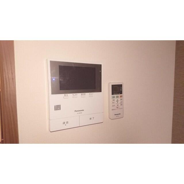 セキュリティ　モニター付きインターホンです