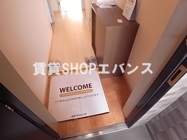 玄関　明るい玄関です