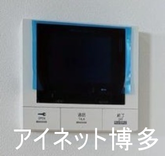 セキュリティ　モニター付きインターホンで安心です♪