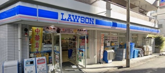 コンビニ　ローソン川崎堀之内町店（コンビニ）まで113m