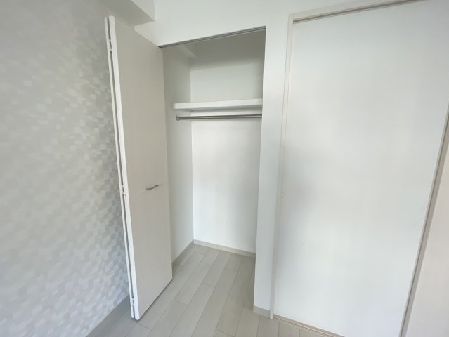 収納　たっぷりとした収納スペースです