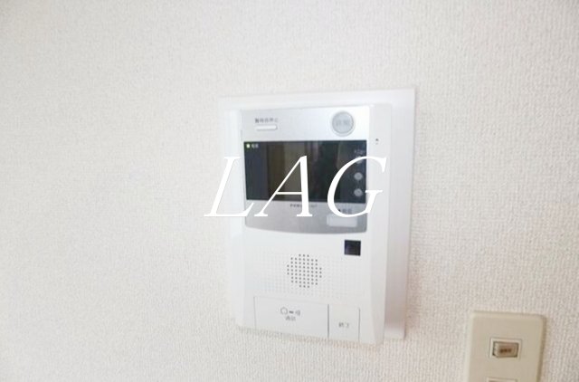 セキュリティ　モニター付きインターフォンです。