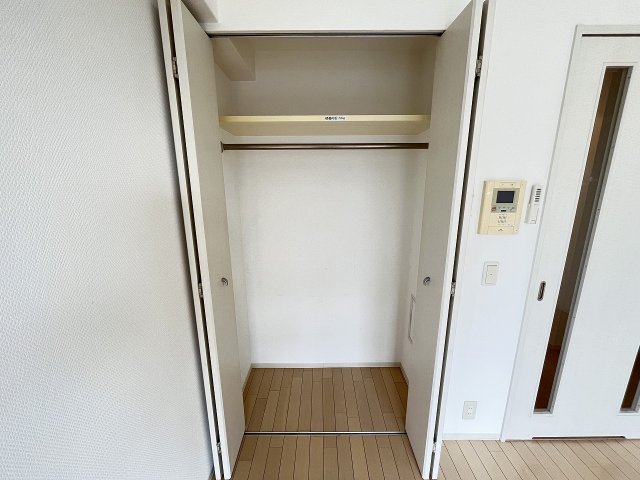 収納　たっぷりとした収納スペースです
