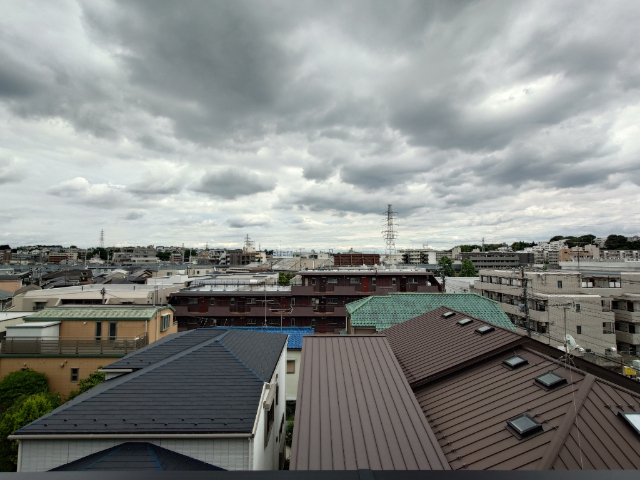 眺望　同向き別号室の眺望