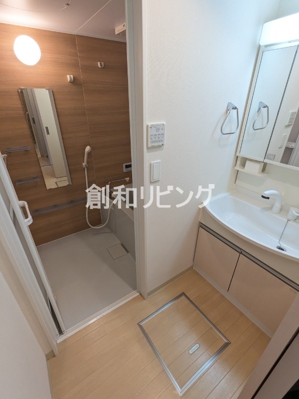 洗面設備　脱衣所