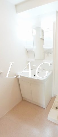 洗面設備　洗面台です。