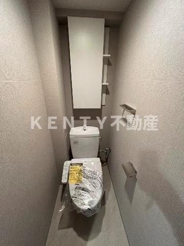 トイレ　ゆったりとした空間のトイレです