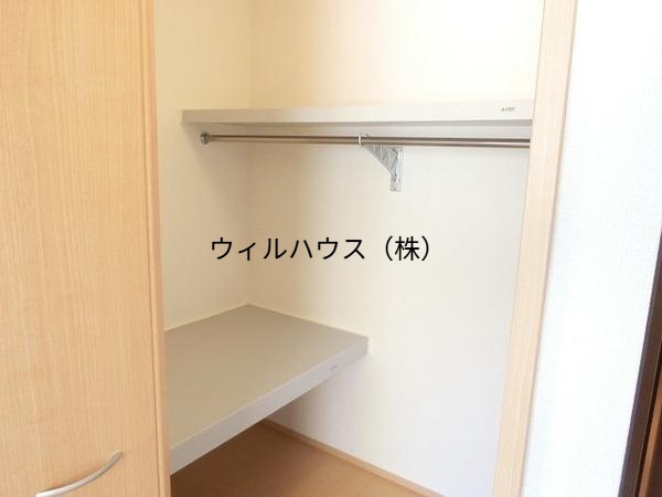 収納　ウォークインクローゼット！