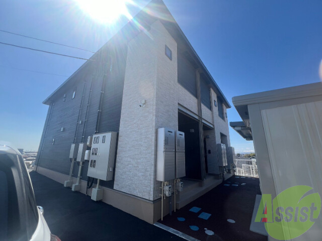 建物外観　仙台市宮城野区岩切字観音前「サニーセトル拾壱号館」